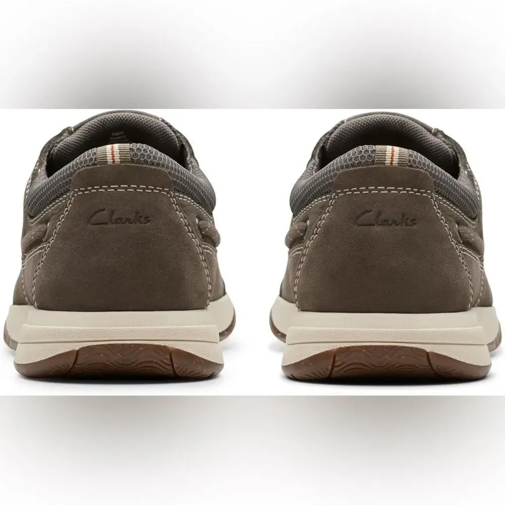 Clarks men’s Sailview lace men’s leather lace up sneakers • Sz 13